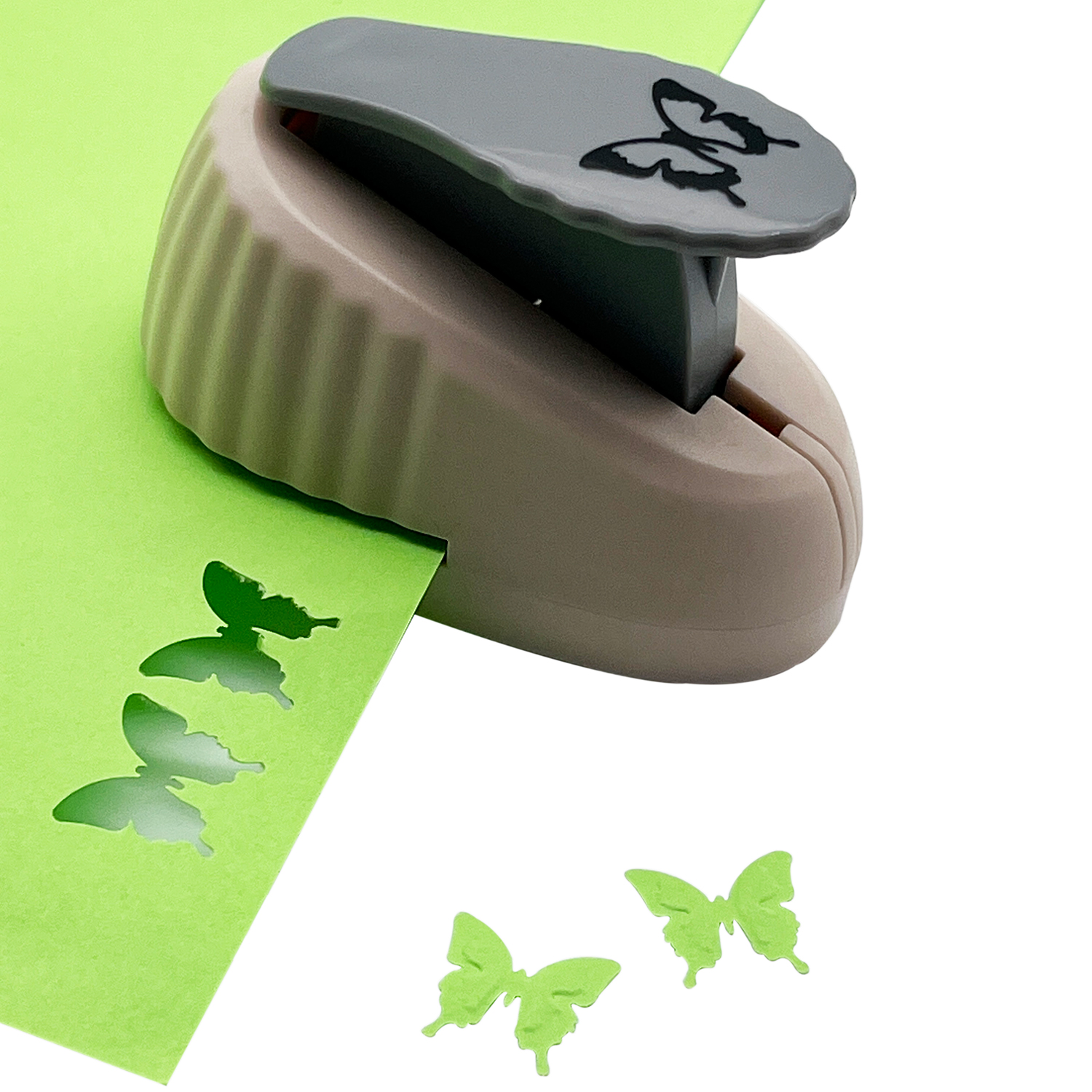 Professional Custom logo Punch butterfly Multi-detailed Mini Paper Hole Punch Portable Handmade DIY Paper Craft Hole Punch